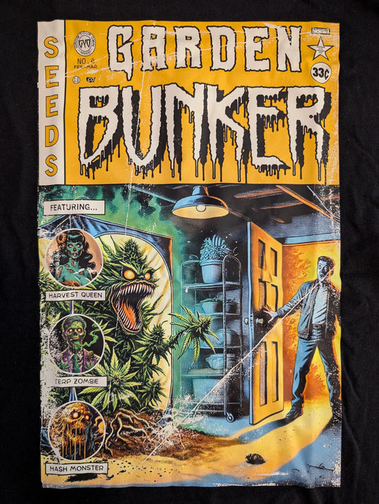 Tales from the Garden No. 4 Home Grown Horror Comic Shirt Artwork