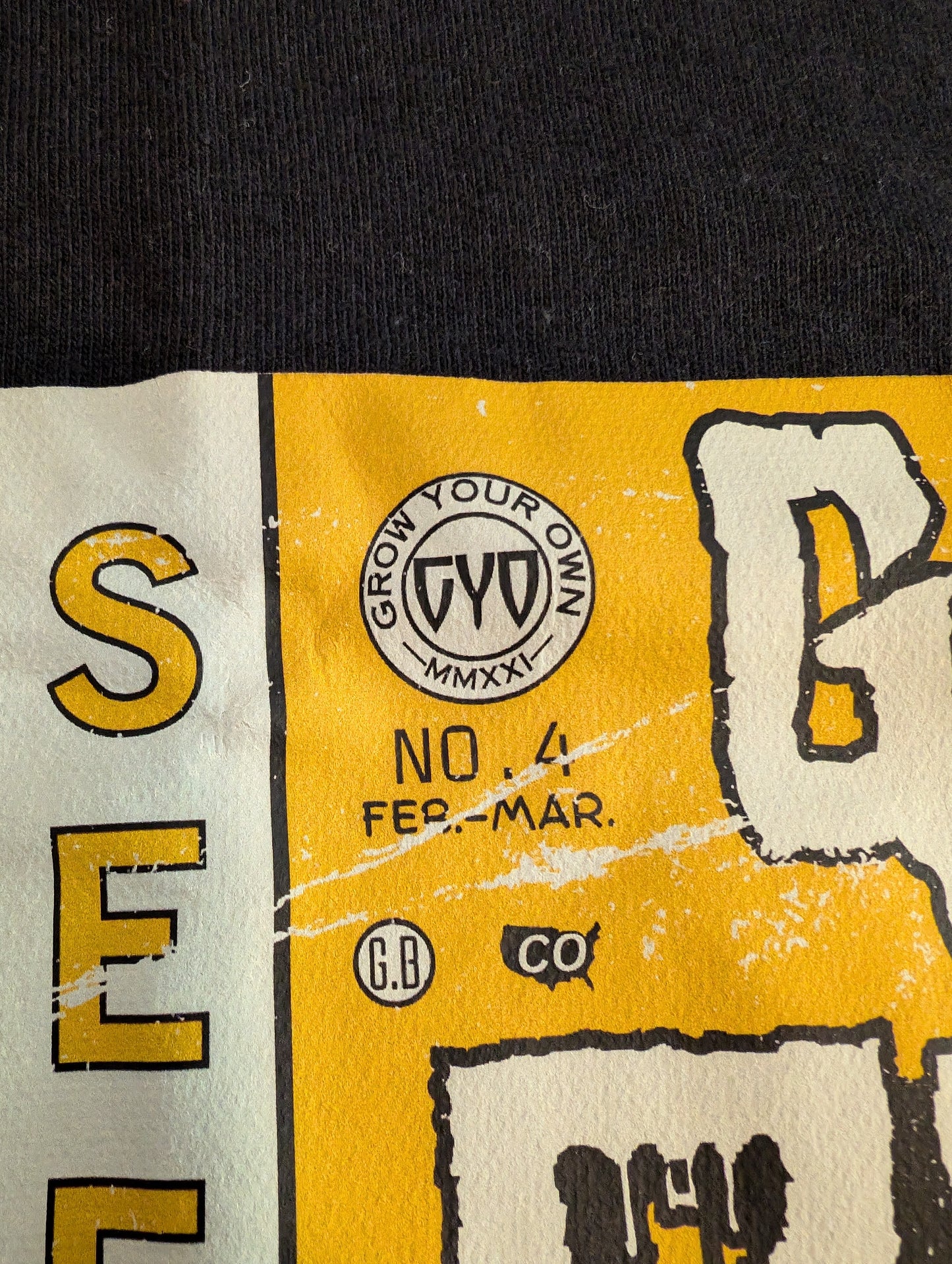 Tales from the Garden No. 4 Home Grown Horror Comic Shirt Artwork Grow Your Own GYO Detail