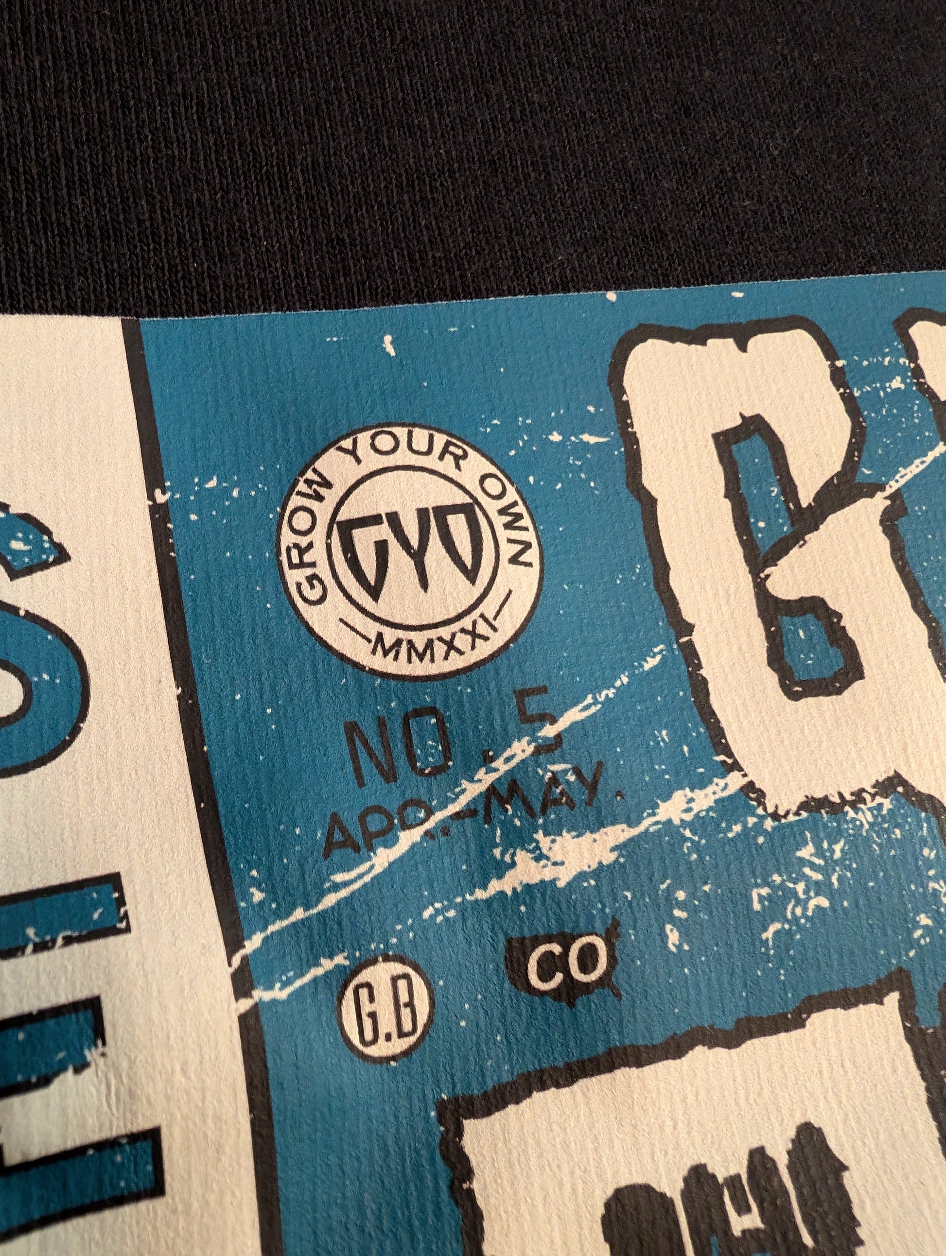 Tales from the Garden No. 5 Haunted Farm Horror Comic Shirt Artwork Grow Your Own GYO Detail