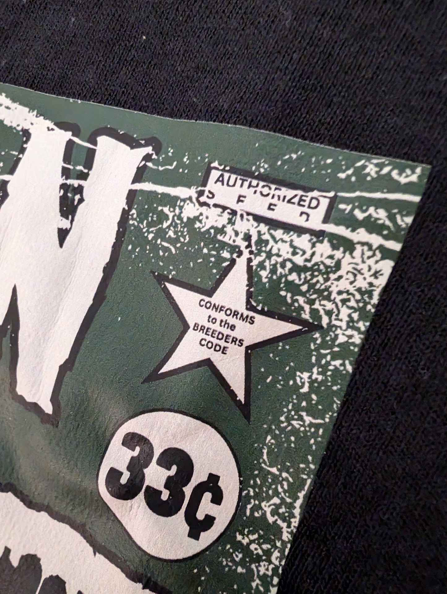 Tales from the Garden No. Pumpkin Monster Horror Comic Shirt Artwork Authorized Seed Conforms to the Breeders Code 33 cents Detail