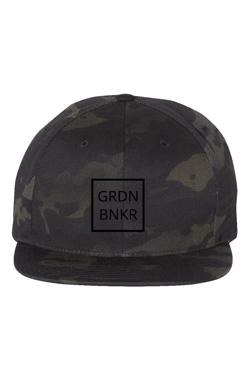 GRDN BNKR Multicam Black Premium Snapback