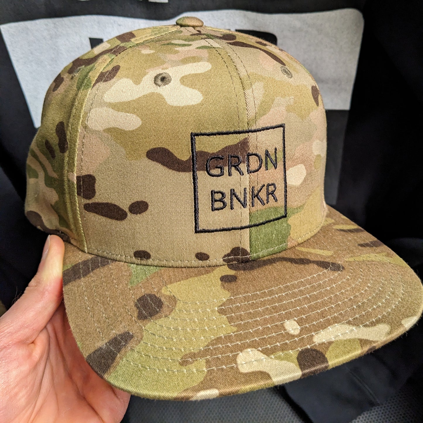 GRDN BNKR Multicam Premium Snapback